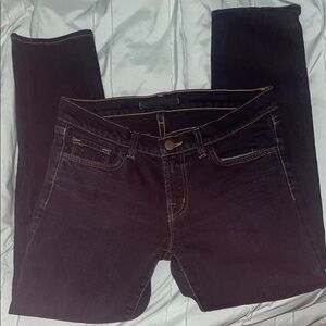 J Brand Black Skinny Jeans Stretch Denim